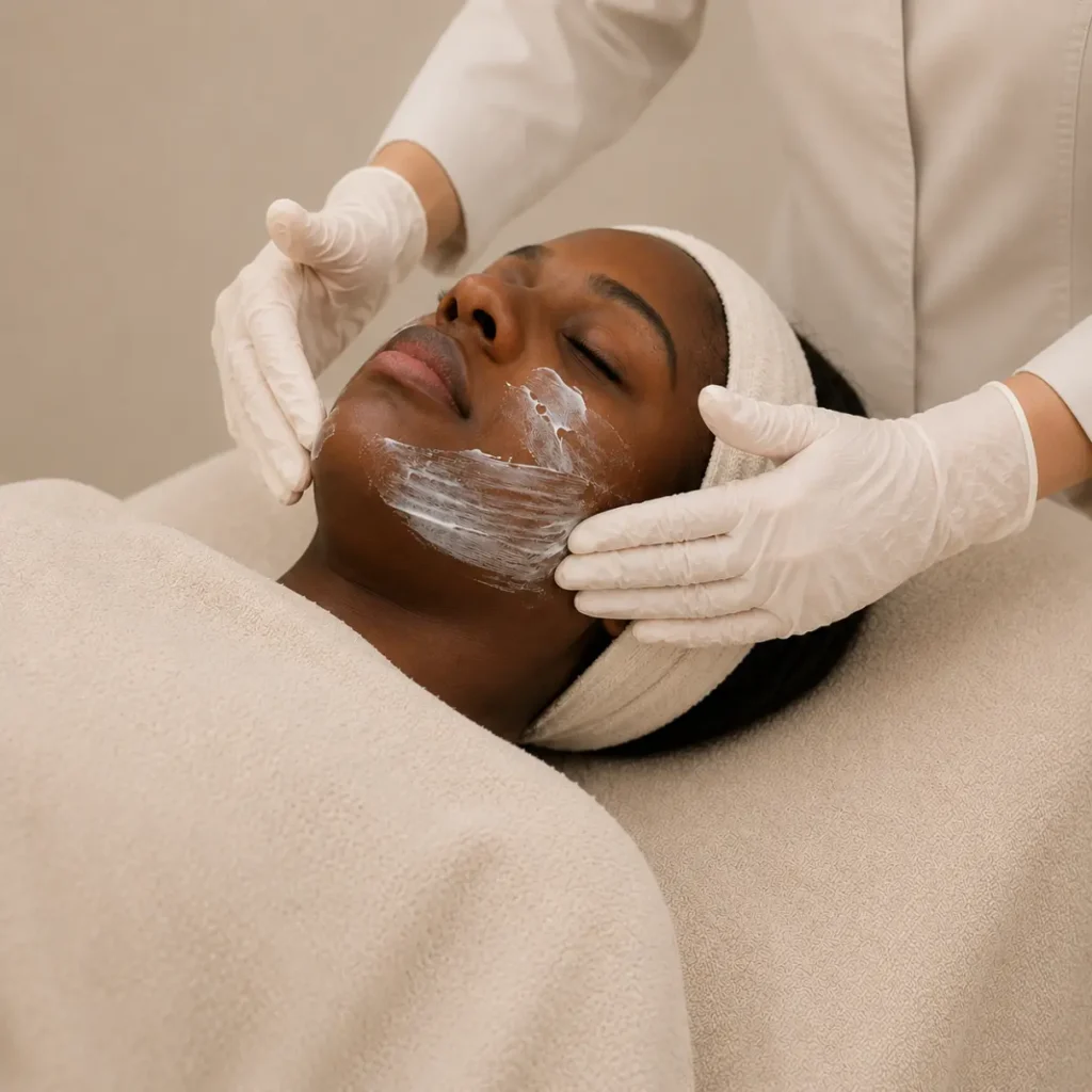 Salyczuur peeling behandeling