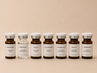Verschillende peeling oplossingen